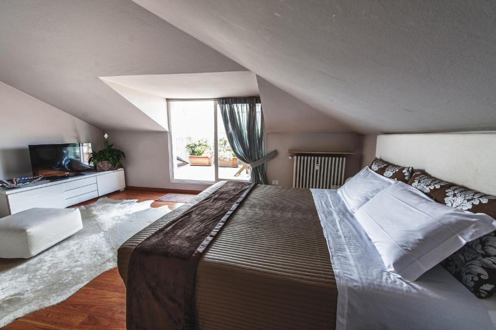 Cute & Cozy Terrace Apartment Bergamo Cameră foto
