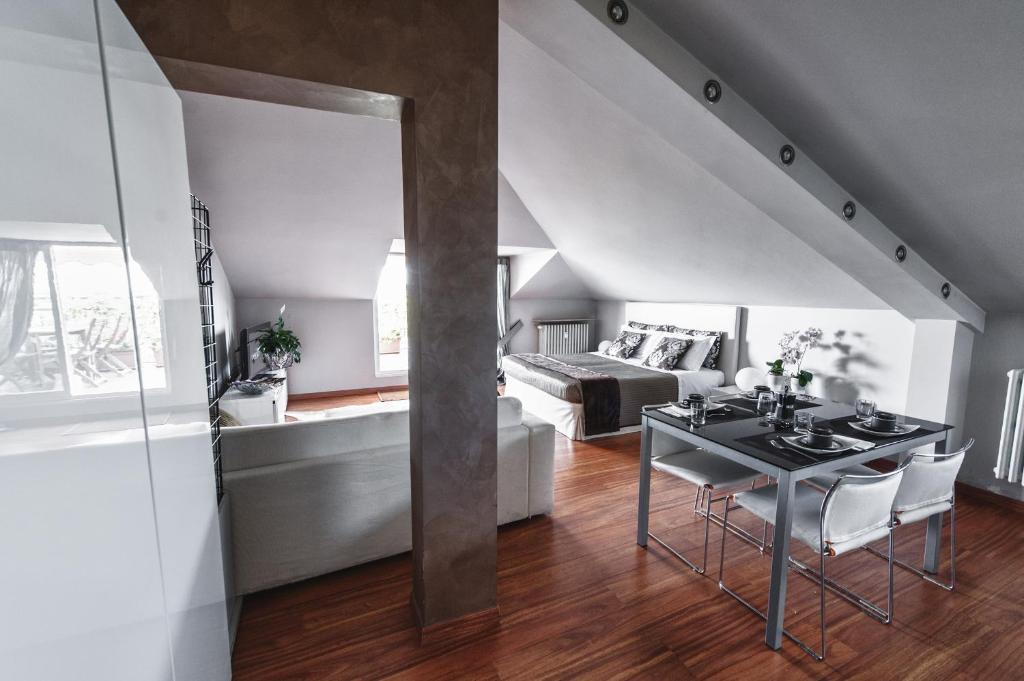 Cute & Cozy Terrace Apartment Bergamo Cameră foto