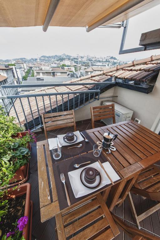 Cute & Cozy Terrace Apartment Bergamo Cameră foto