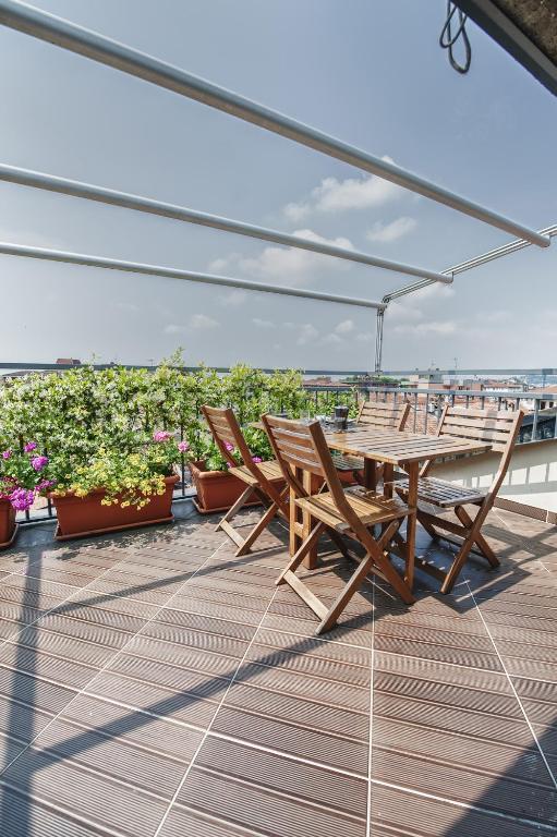 Cute & Cozy Terrace Apartment Bergamo Cameră foto